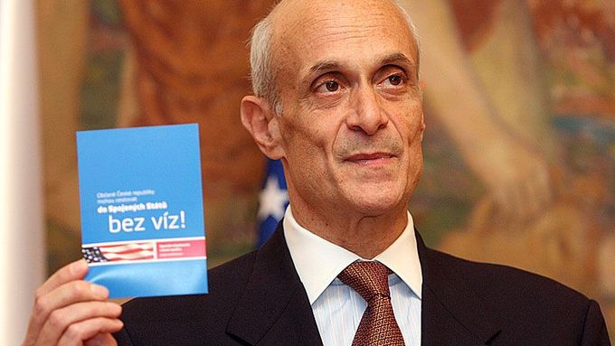 "I'm looking forward to vistors from your country," says Michael Chertoff.