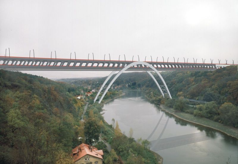 Praha - vizualizace