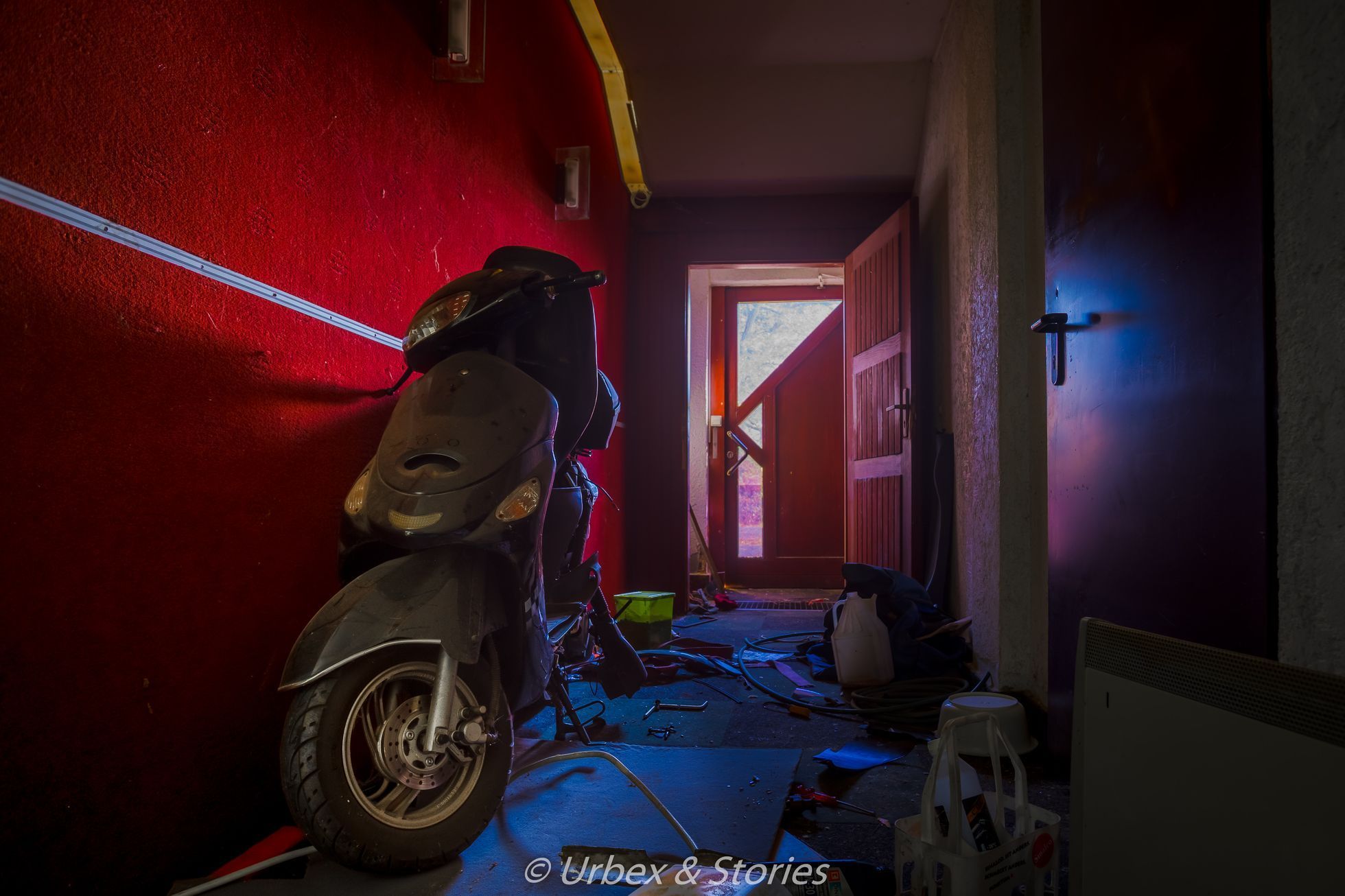 moderní ruiny, urbex, místa, dům, opuštěné místo