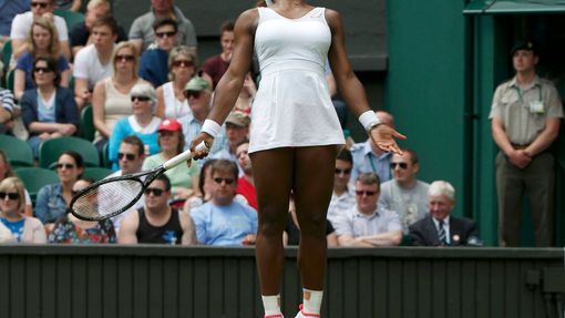 Wimbledon 2013, 1. kolo: Serena Williamsová