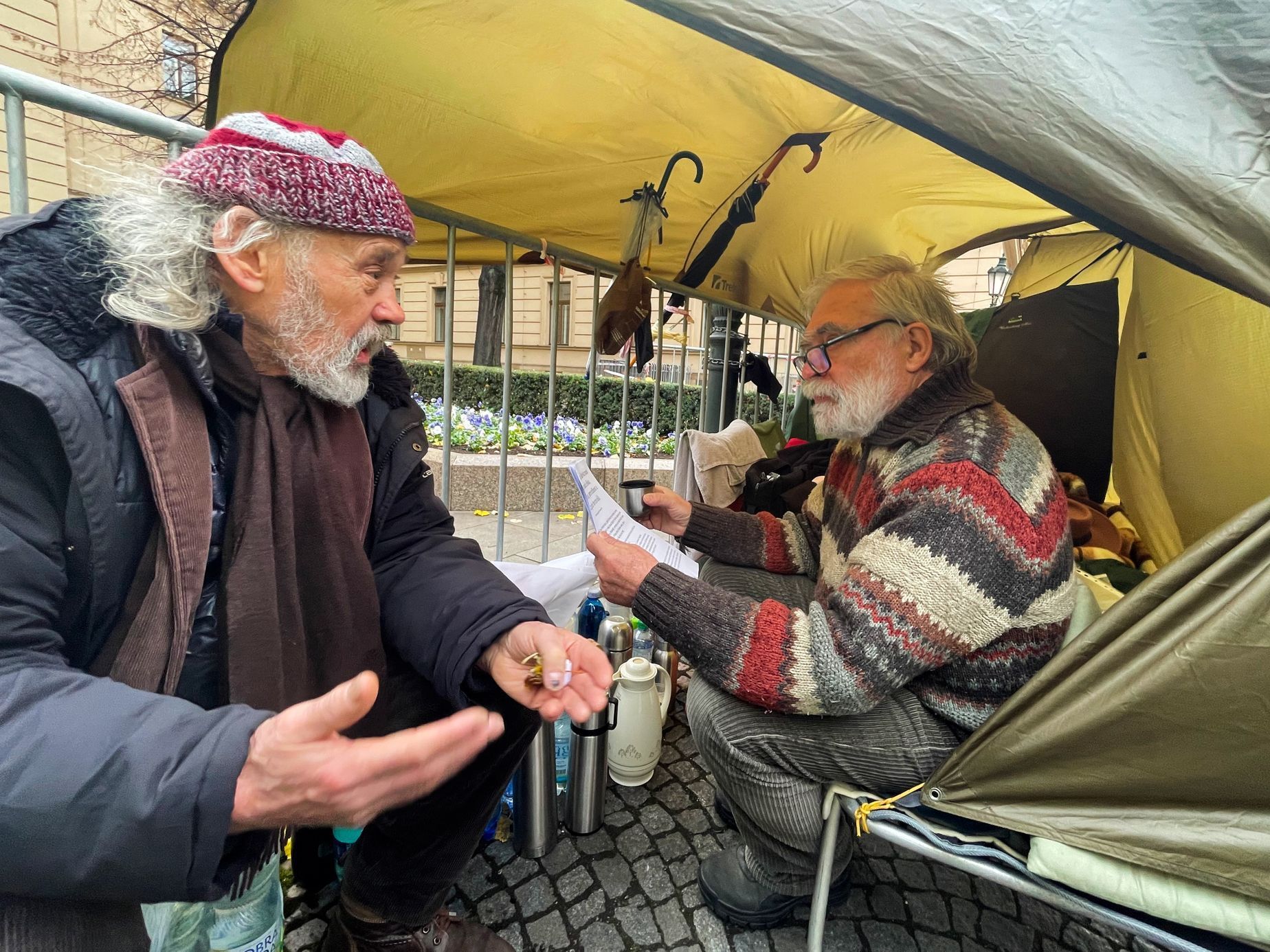 Jiří Gruntorád, protest, hladovka, John Bok