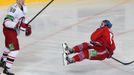 KHL, Lev Praha - Jekatěrinburg: faul