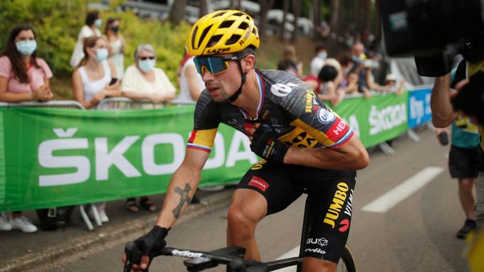Primož Roglič na Tour de France 2021