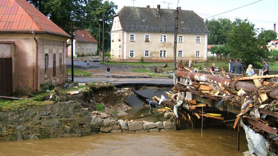 Povodně srpen 2010 - Raspenava