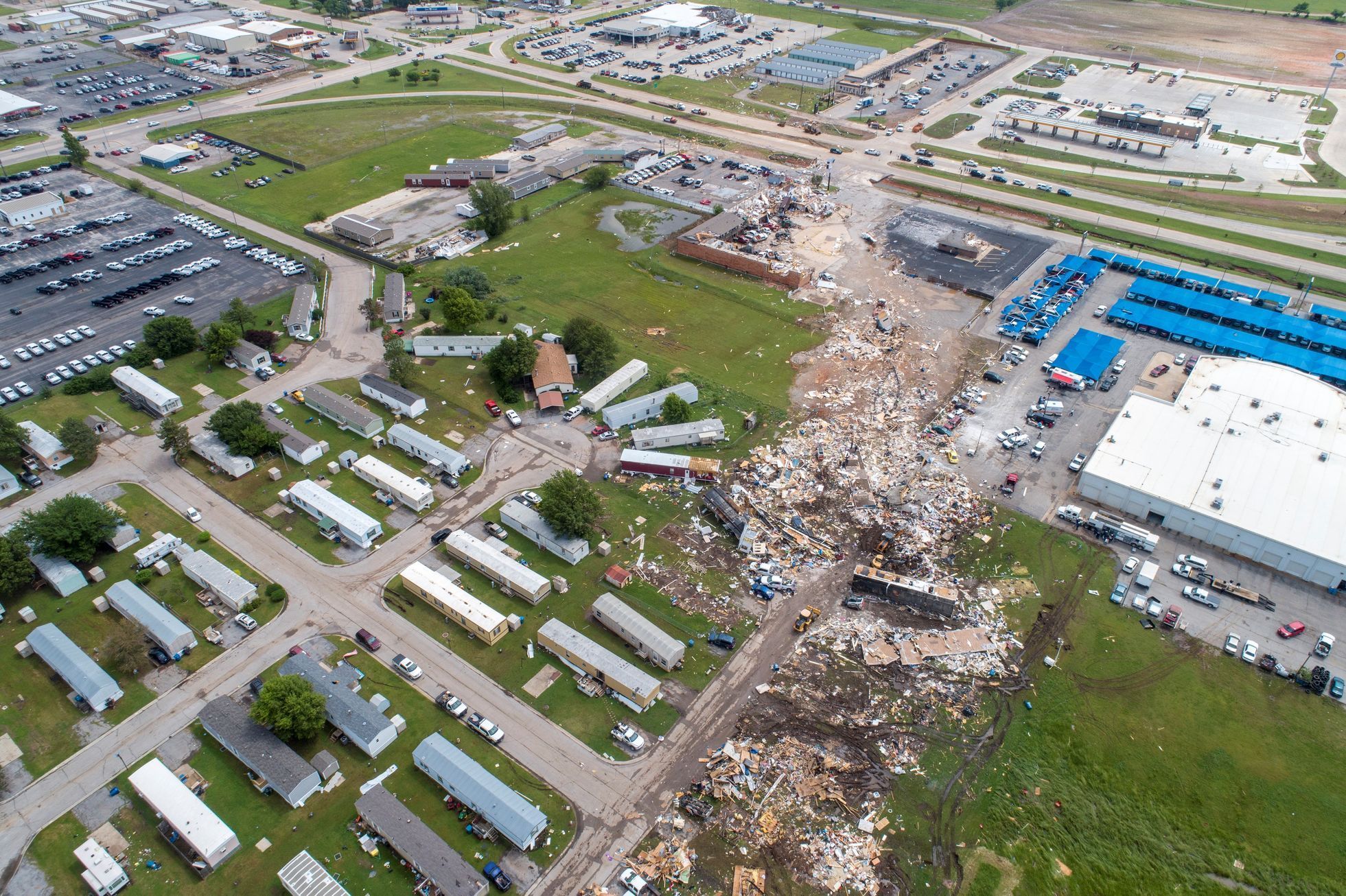 Tornádo v Oklahomě