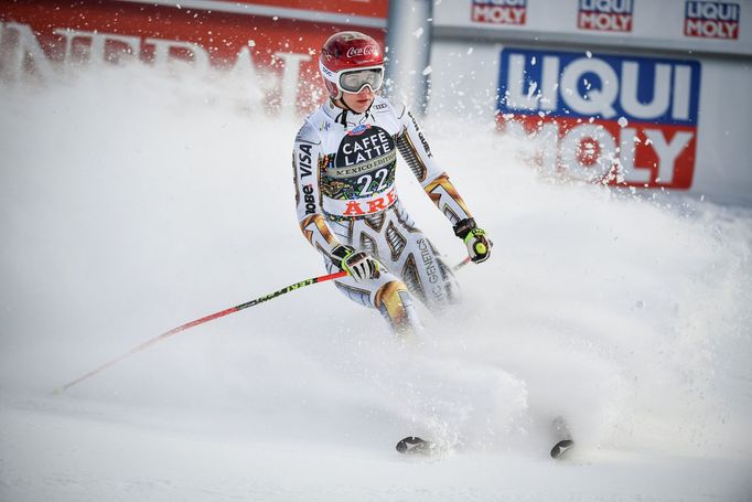 Ester Ledecká, sjezd, finále SP v Aare