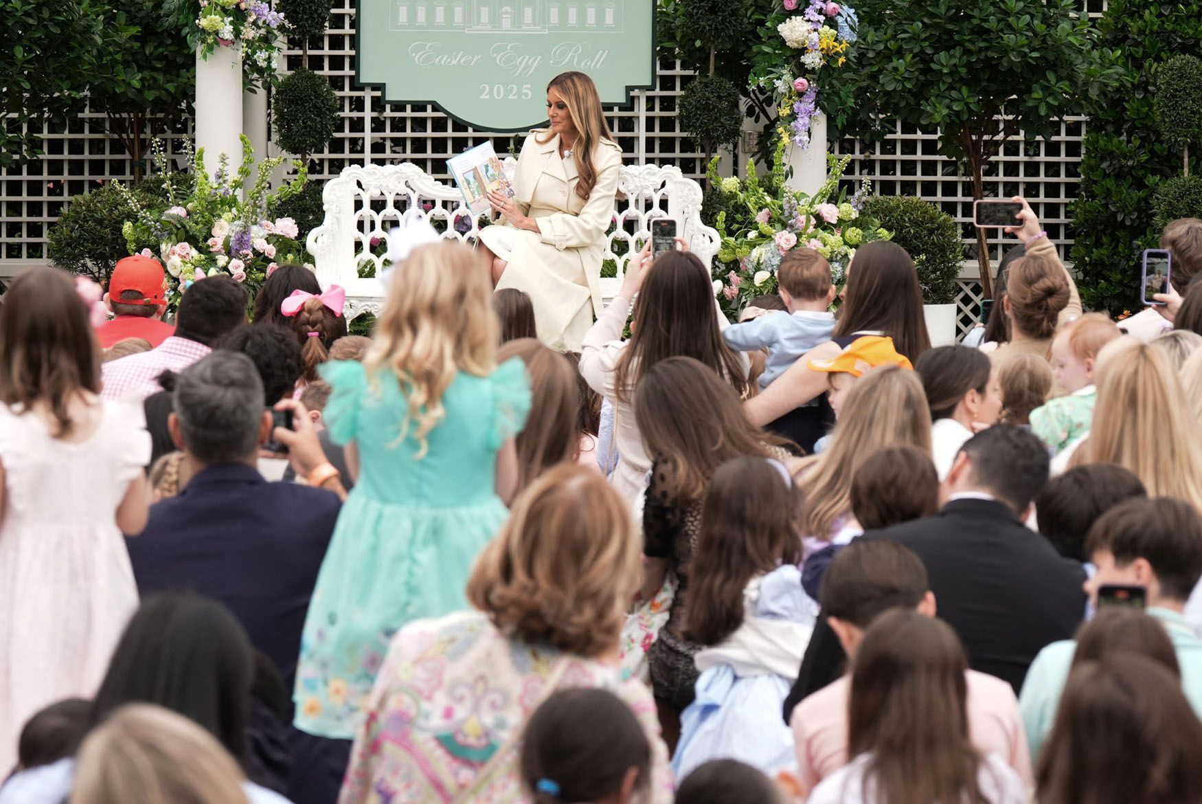 Trump, Melania,  Easter Egg Roll