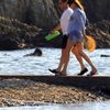 Carla Bruni a Nicolas Sarkozy na dovolené