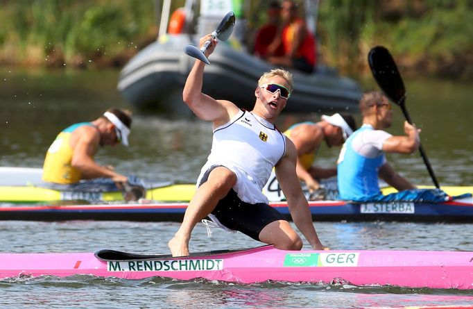 OH 2016, rychlostní kanoistika - K4, 1000 m: Max Rendschmidt, Německo