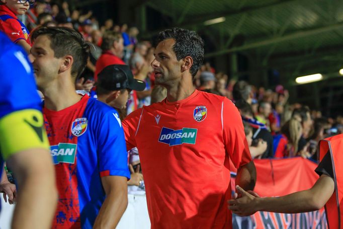 Prodloužení zápasu FC Viktoria Plzeň - The New Saints, 3. předkolo Evropské konferenční ligy, Aleš Hruška