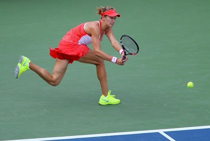 Třetí hrací den US Open 2015 (Eugenie Bouchardová)