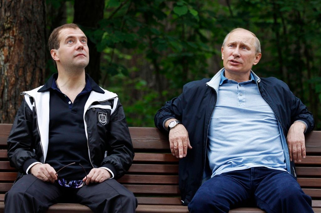 Vladimír a Dmitrij, kamarádi na kolech