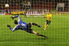 Penalty jsem netrénoval, říká gólman Vaniak