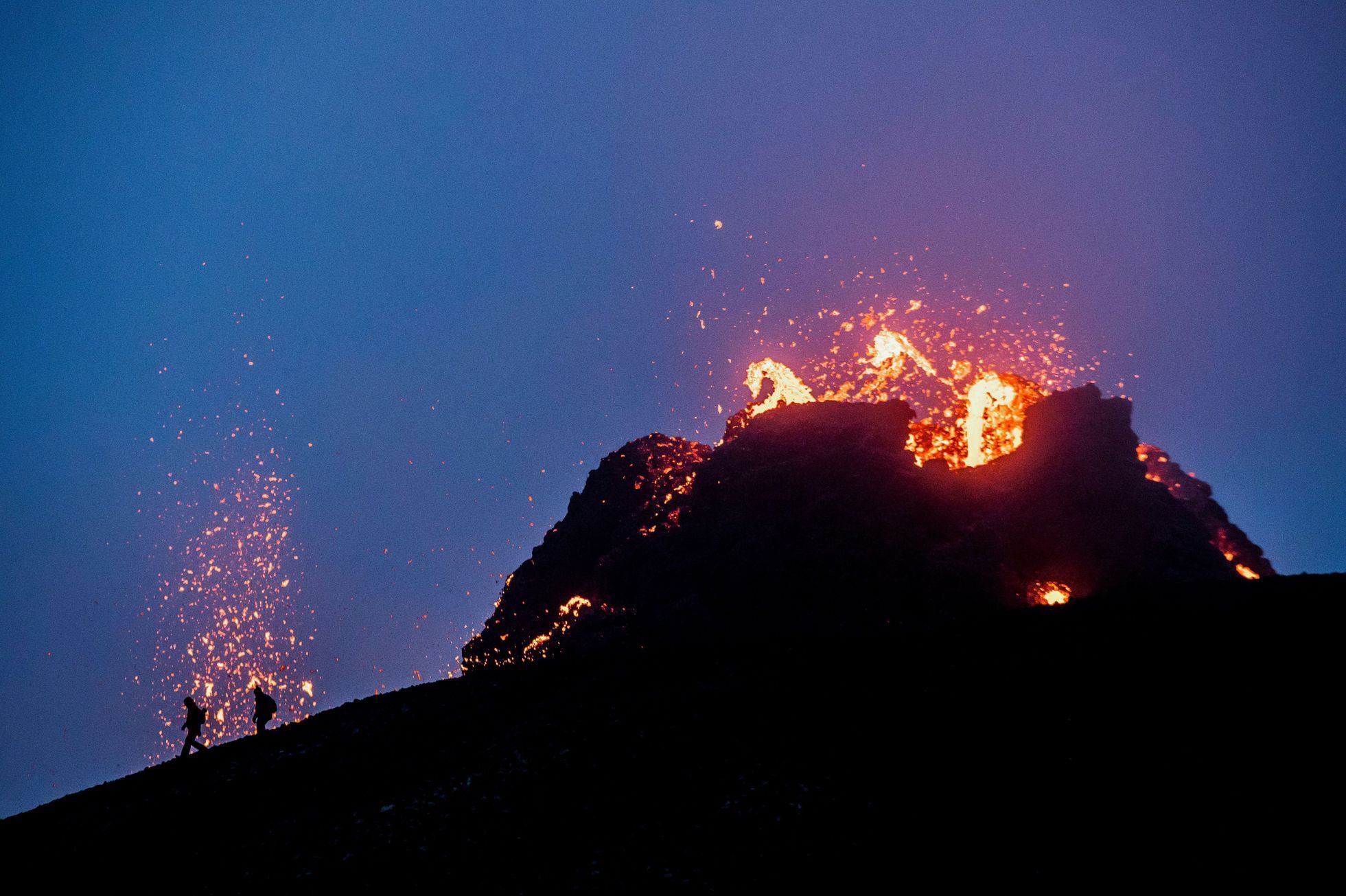 island sopka výbuch erupce