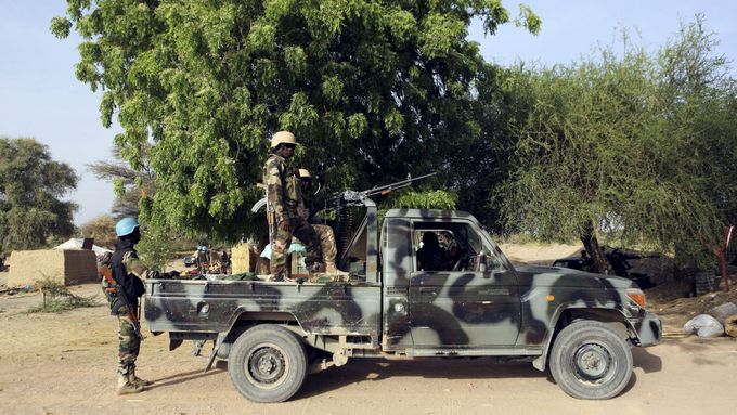 Vojáci nigerijské armády, ilustrační foto