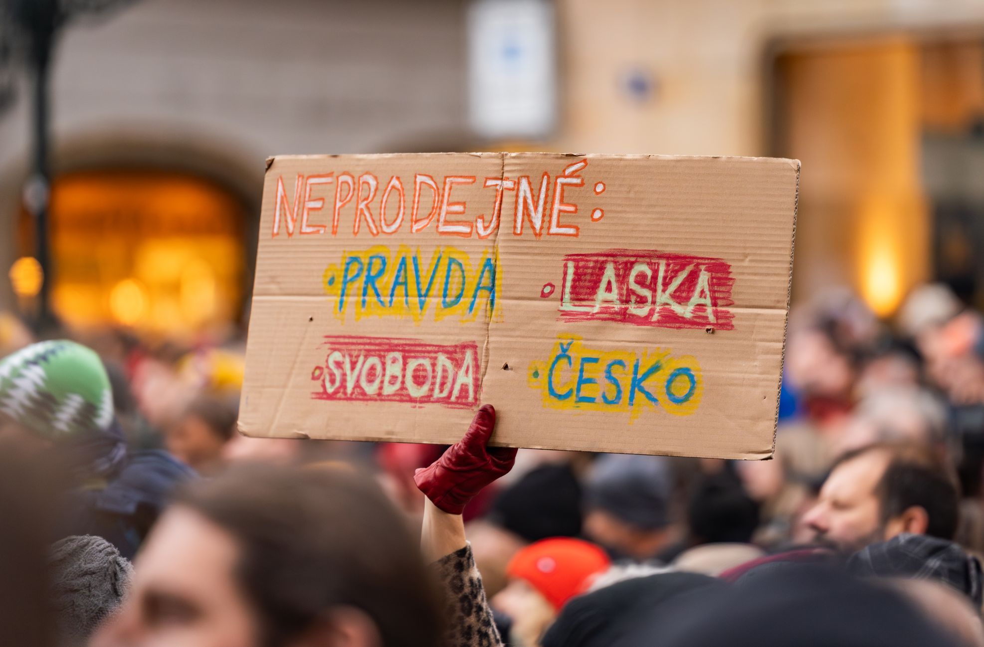 Národní třída, Staroměstské náměstí, 17. listopad, výročí, státní svátek, svíčky