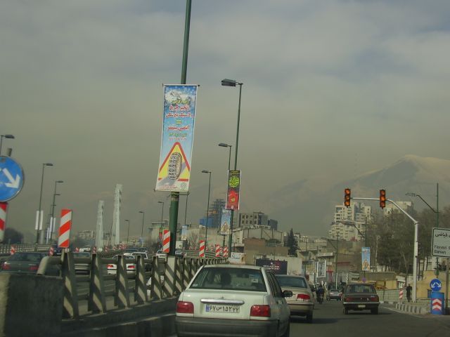 Írán Teherán smog 5