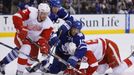 NHL: Preseason-Detroit Red Wings vs Toronto Maple Leafs (Smith, Nosek, Parenteau,Lupul)