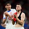 Mojmír Chytil a David Douděra po zápase Eura 2024 Portugalsko - Česko