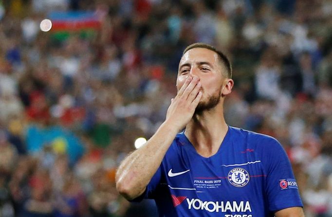 Eden Hazard ve finále Evropské ligy 2019