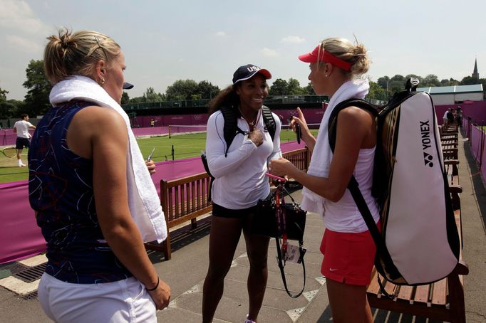 Tenisté se chystají na olympijský turnaj ve Wimbledonu