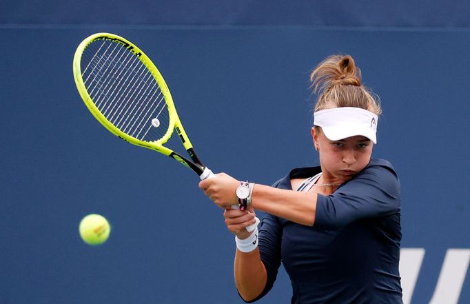 Barbora Krejčíková ve 2. kole US Open 2021