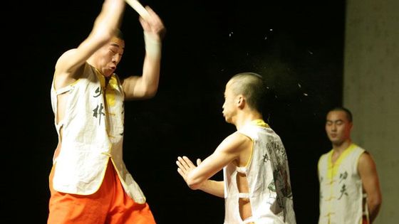 Vystoupení mnichů z čínského kláštera Šaolin