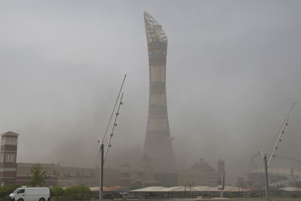 Katar Dauhá požár