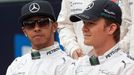 F1: Lewis Hamilton a Nico Rosberg (Mercedes)