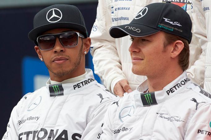 F1: Lewis Hamilton a Nico Rosberg (Mercedes)