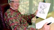 Charles Schulz - výtvarník a malíř komiksů, tvůrce Snoopyho, Charlieho Browna a dalších známých figurek si vydělal 25 milionů dolarů.