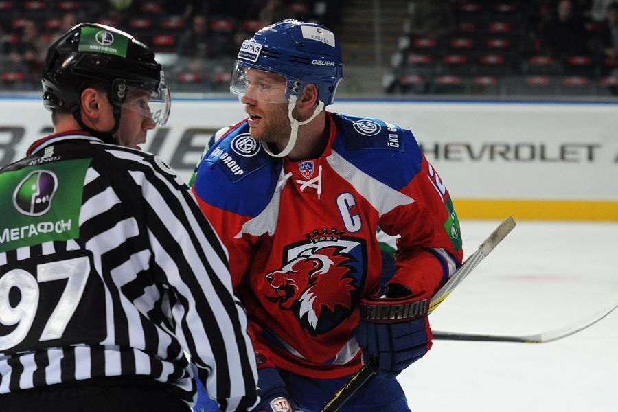 Lev Praha vs. Chanty-Mansijsk, utkání KHL - Jiří Novotný