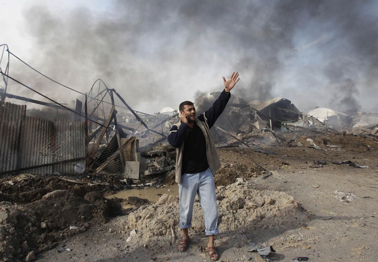 Izrael bombardoval jih pásma Gazy