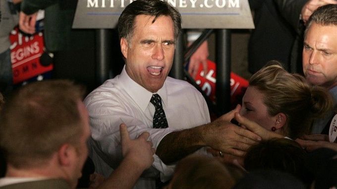 Mitt Romney, nyní už bývalý kandidát na prezidenta Spojených států.