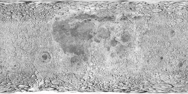 Povrch Měsíce