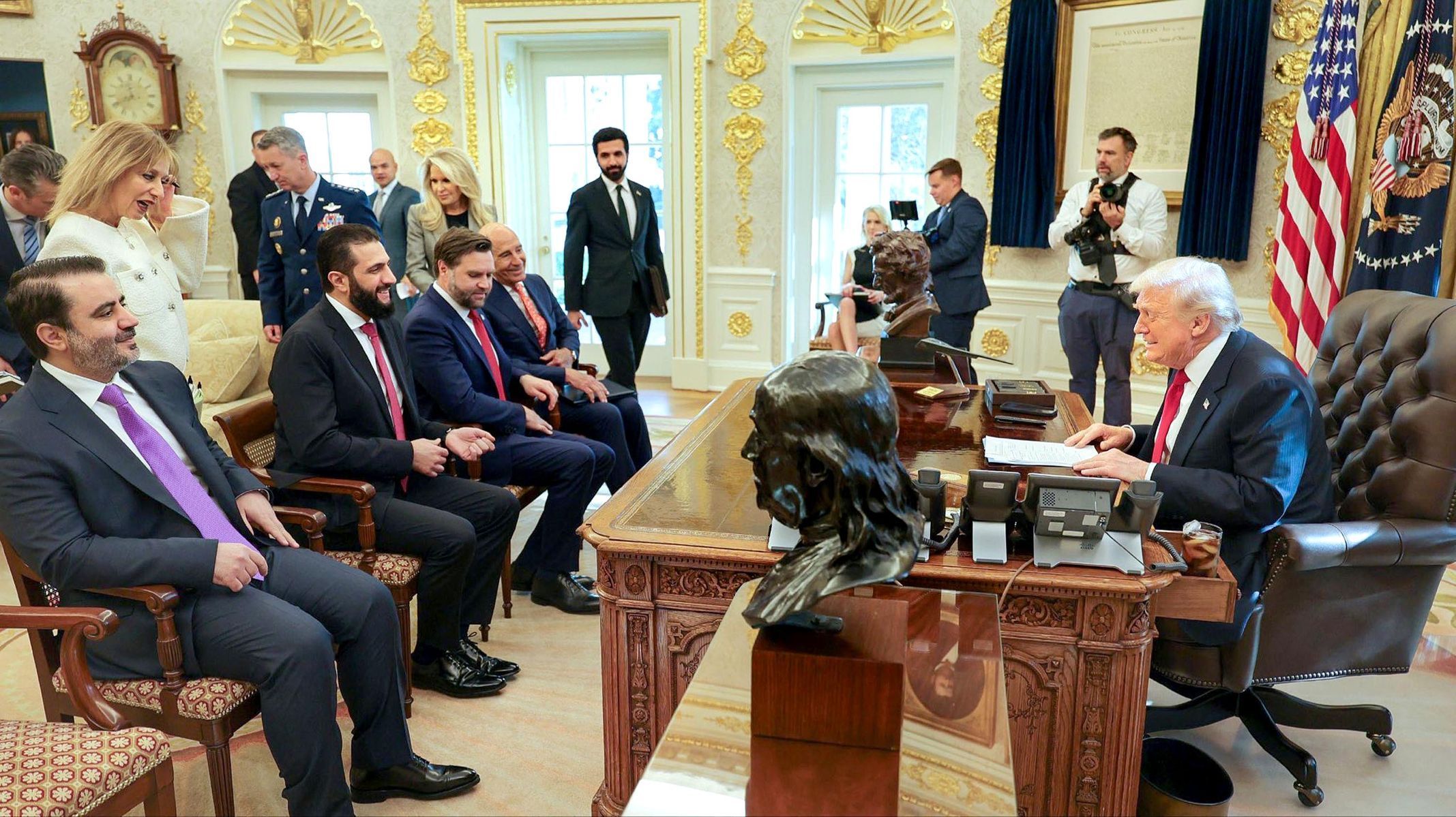 USA, Sýrie, Bílý dům, Donald, Trump, Šaraa