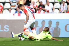 Živě: Zbrojovka - Slavia 0:1, utrápenou výhru vystřelil sešívaným v 71. minutě střídající Tecl