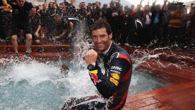 Mark Webber vyhrál ve formuli 1 zatím devět závodů.