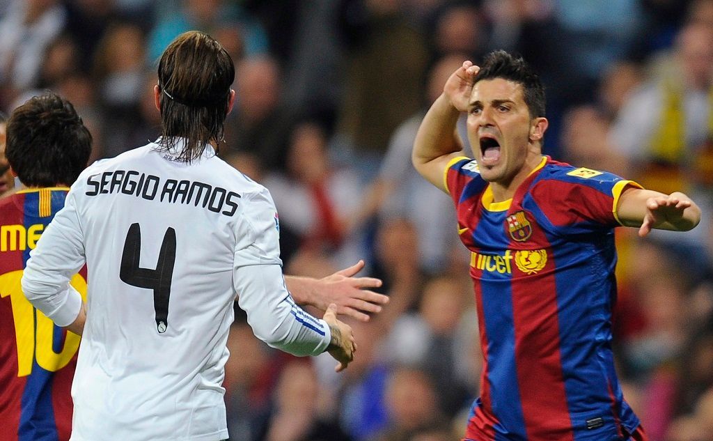 Real Madrid - Barcelona (Villa, Sergio Ramos)