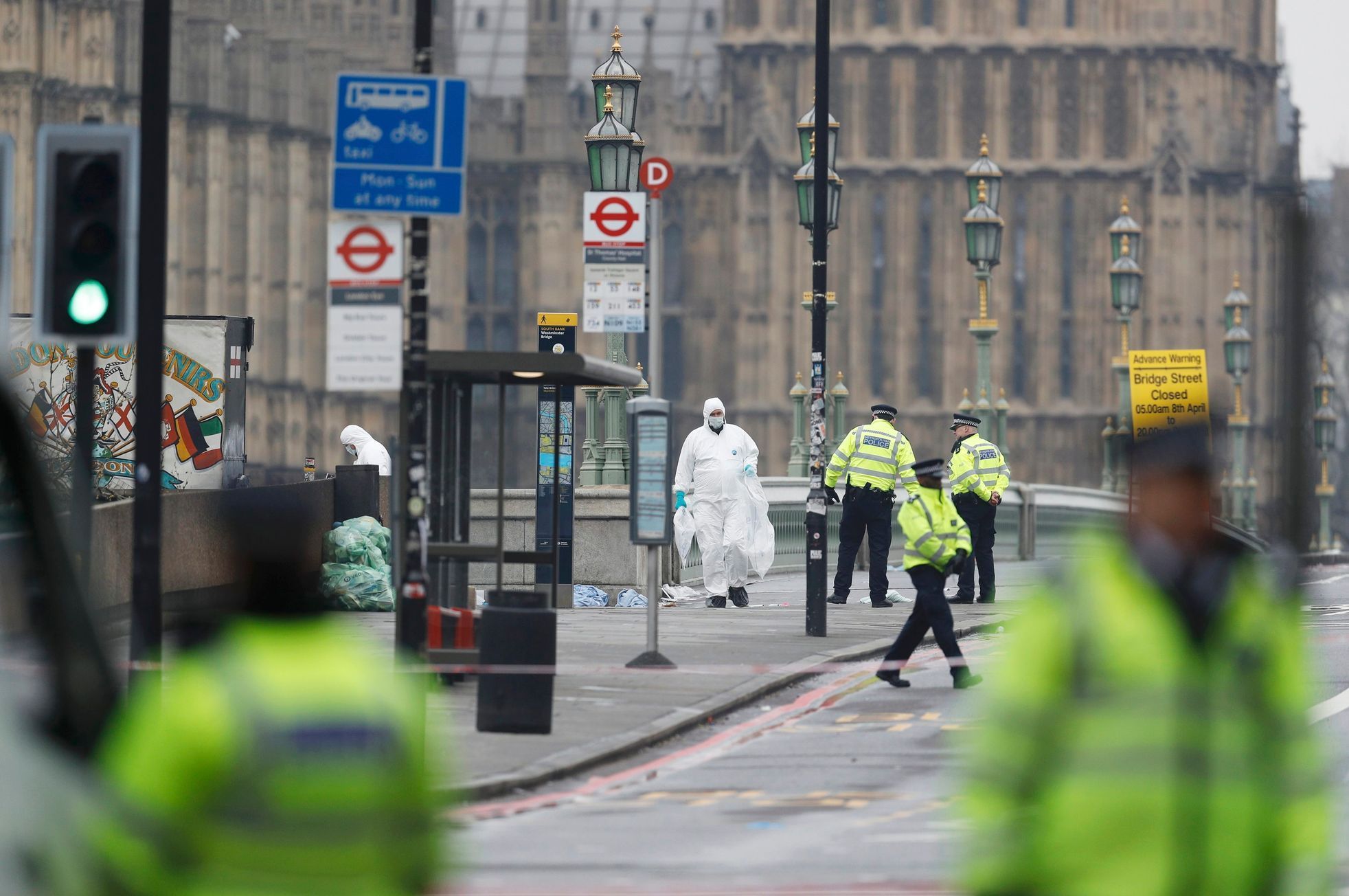 Snímky z útoku v Londýně.