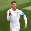 Cristiano Ronaldo slaví gól v zápase Portugalsko - Maroko na MS 2018