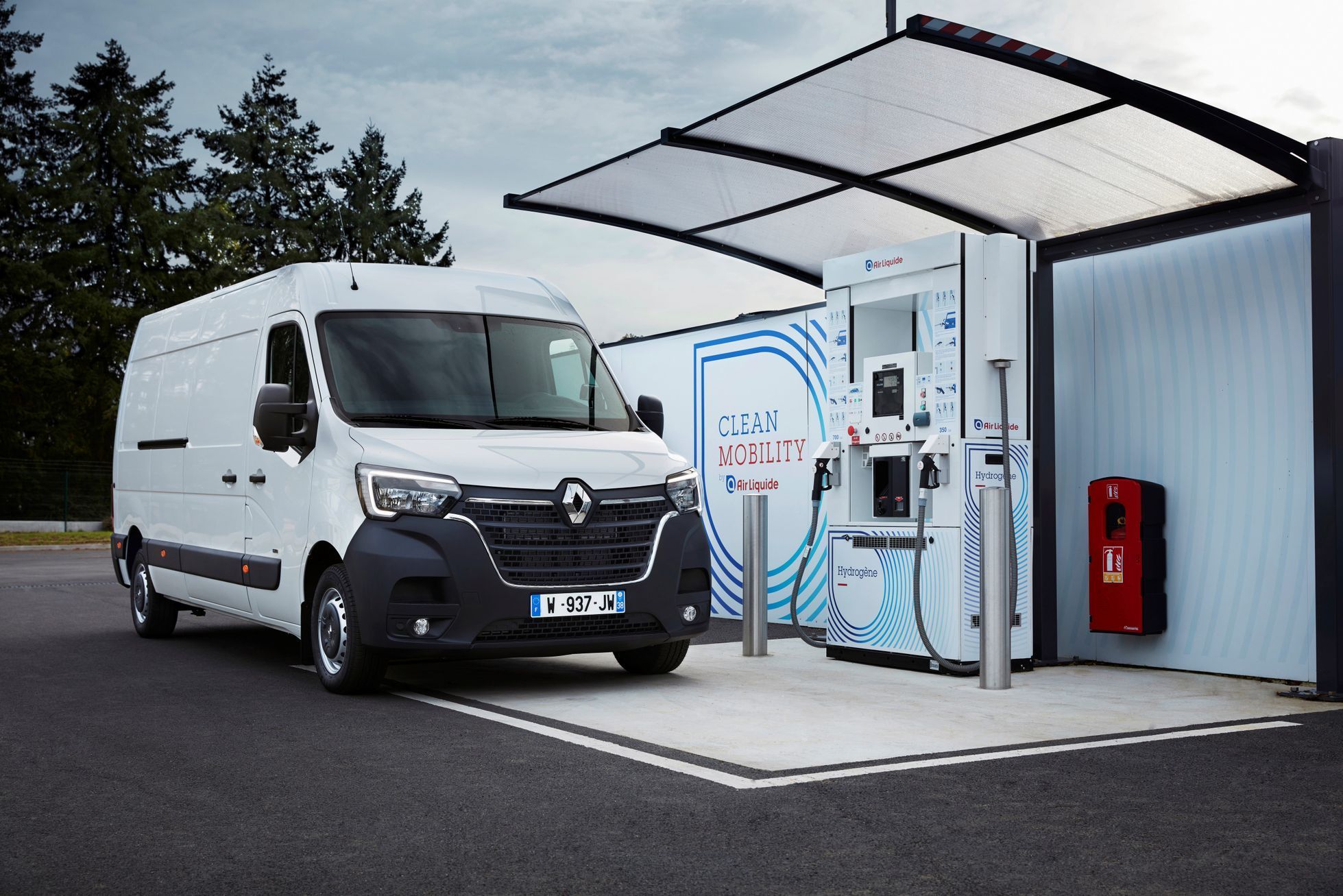 Renault Master ZE vodíková dodávka