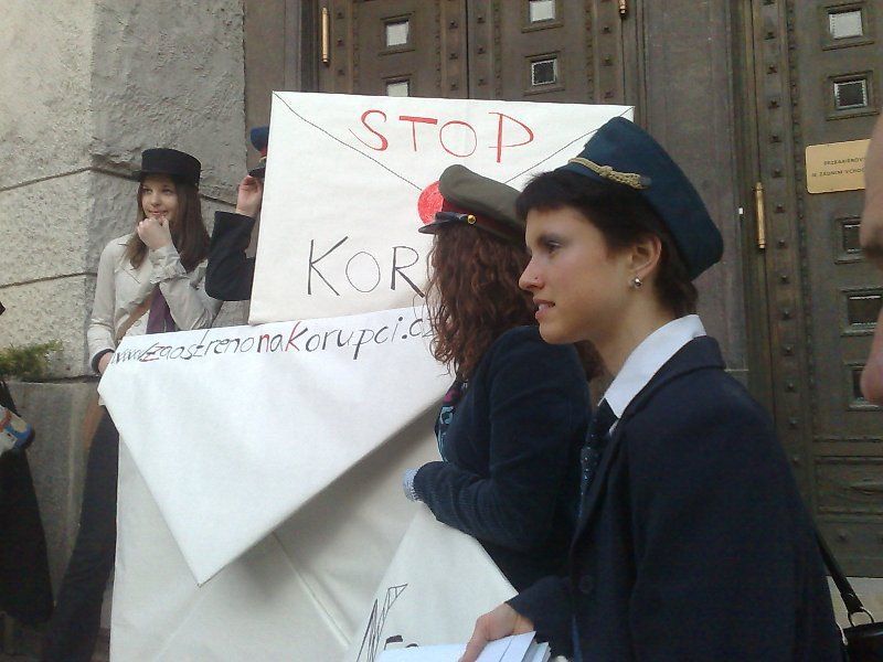 Protikorupční masopustní průvod