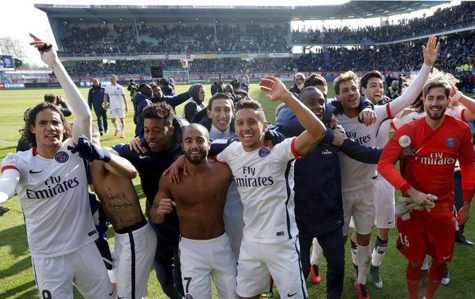 PSG slaví titul v sezoně 2015-16