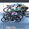 11. etapa Tour de France 2020: Cílová fotografie (vítěz Caleb Ewan, Peter Sagan v bílém, Sam Bennett v zeleném a Wout van Aert ve žlutém)