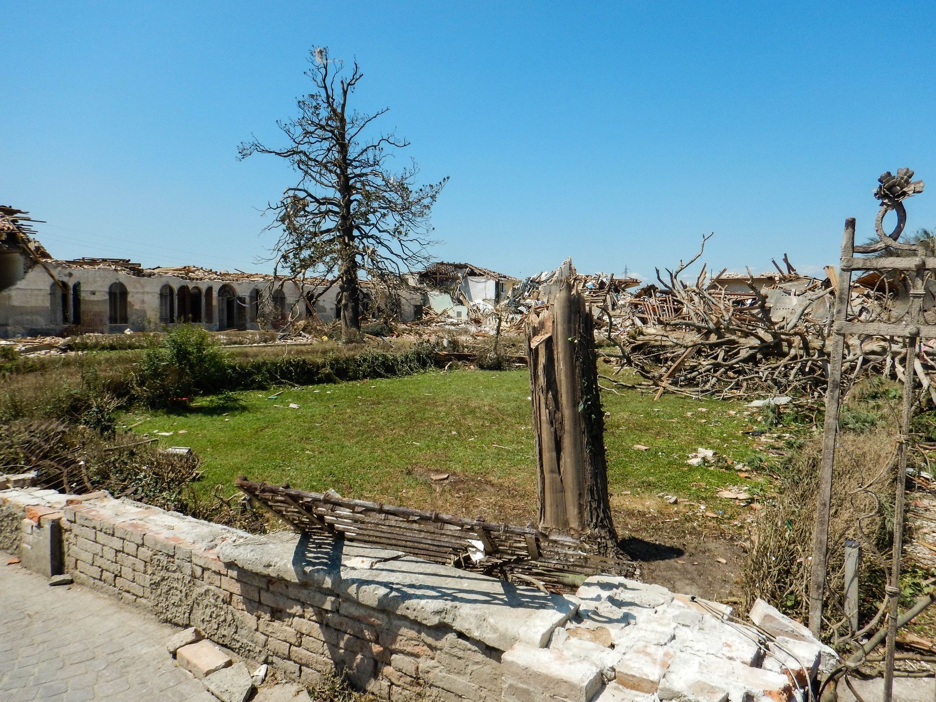 tornádo itálie Riviera del Brenta