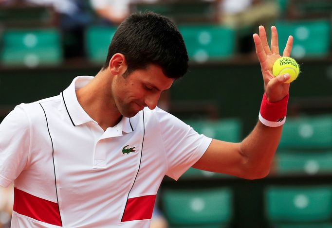 Novak Djokovič v prvním kole French Open 2018