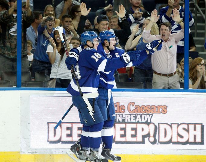 NHL: Montreal Canadiens vs. Tampa Bay Lightning (Stamkos a Palát)