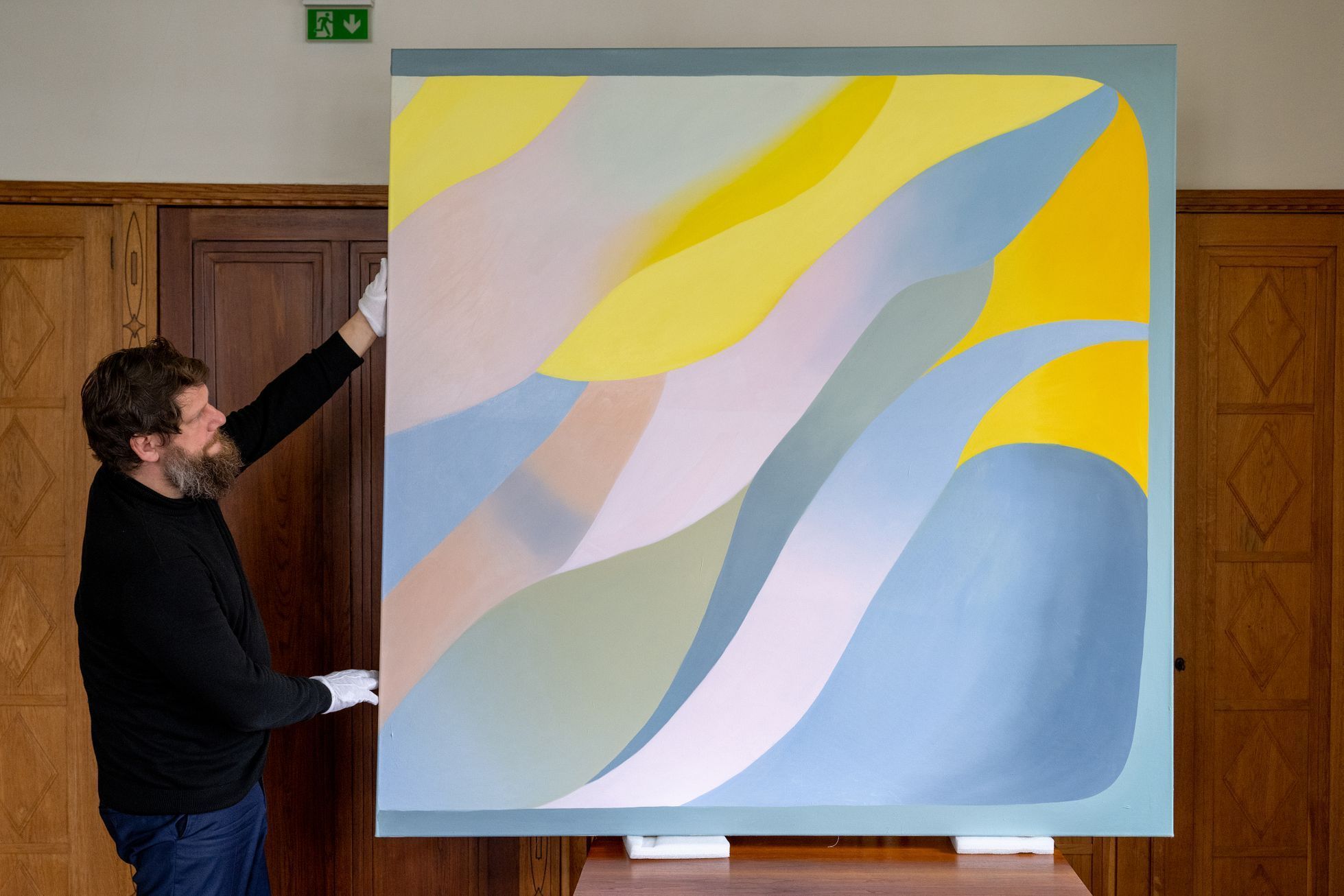 Bronislava Orlická: Barevná kompozice č. 8