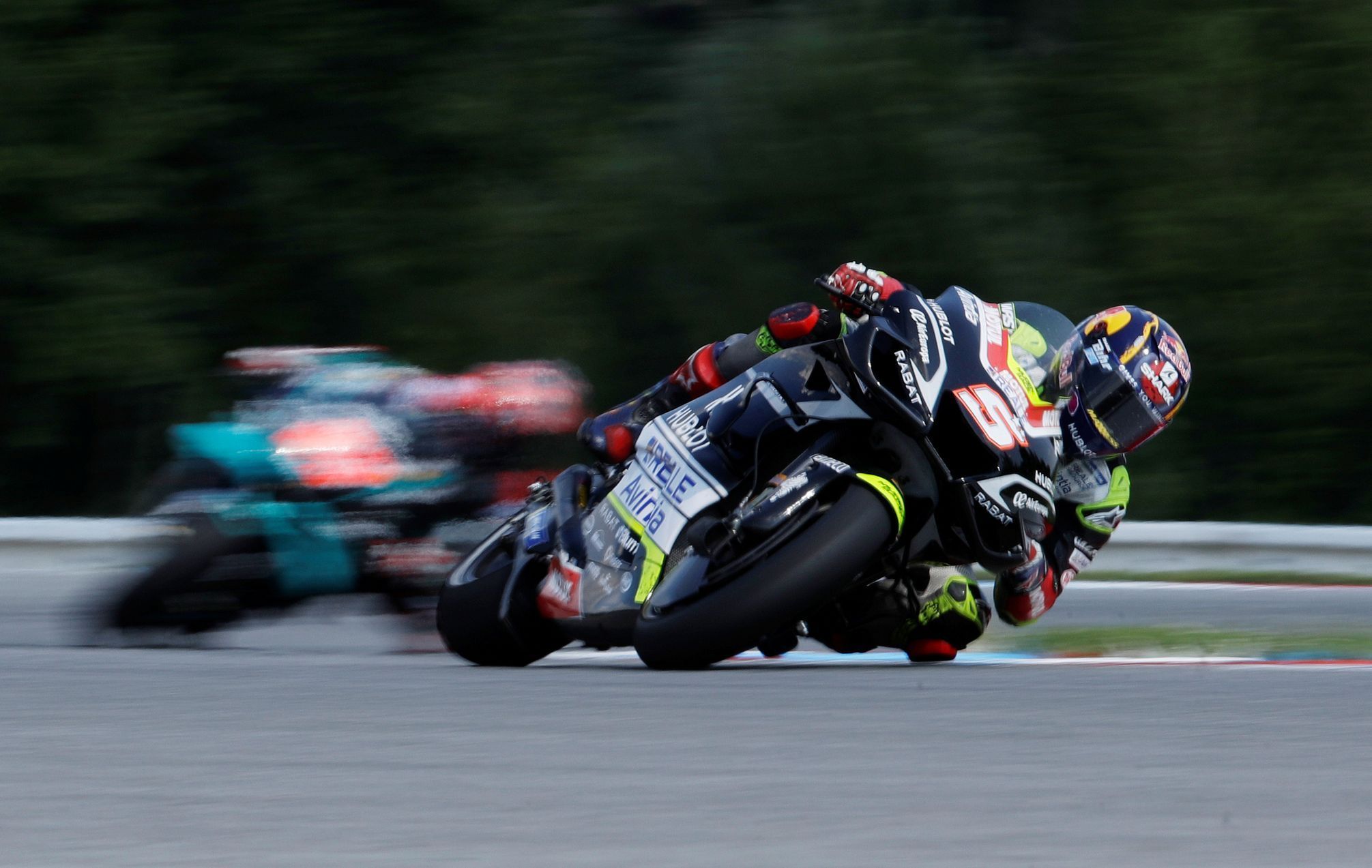 Johann Zarco na Ducati v Grand Prix České republiky třídy MotoGP v Brně 2020